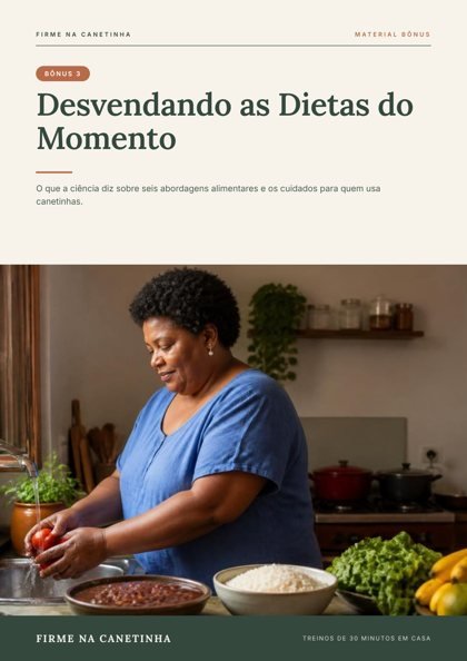 Capa do bônus Desvendando as Dietas do Momento